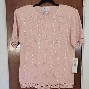 Koret Women's Pink Knit Top